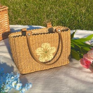 Small Woven Hand Bag